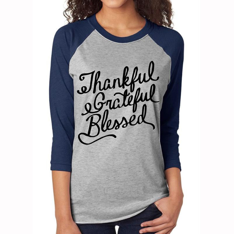 Thankful Grateful and Blessed Sweatshirt