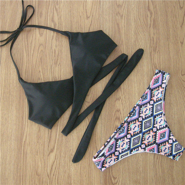 Floral Bandage Bikini