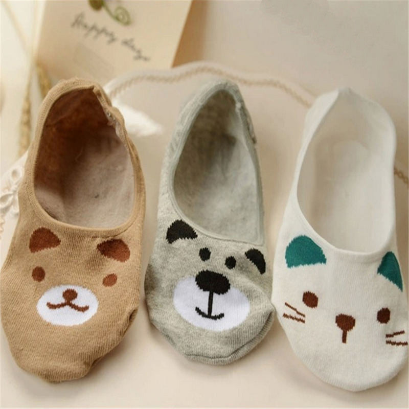 Rabbit Cat Cotton Short Socks