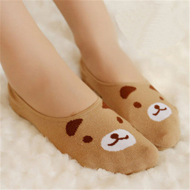 Rabbit Cat Cotton Short Socks