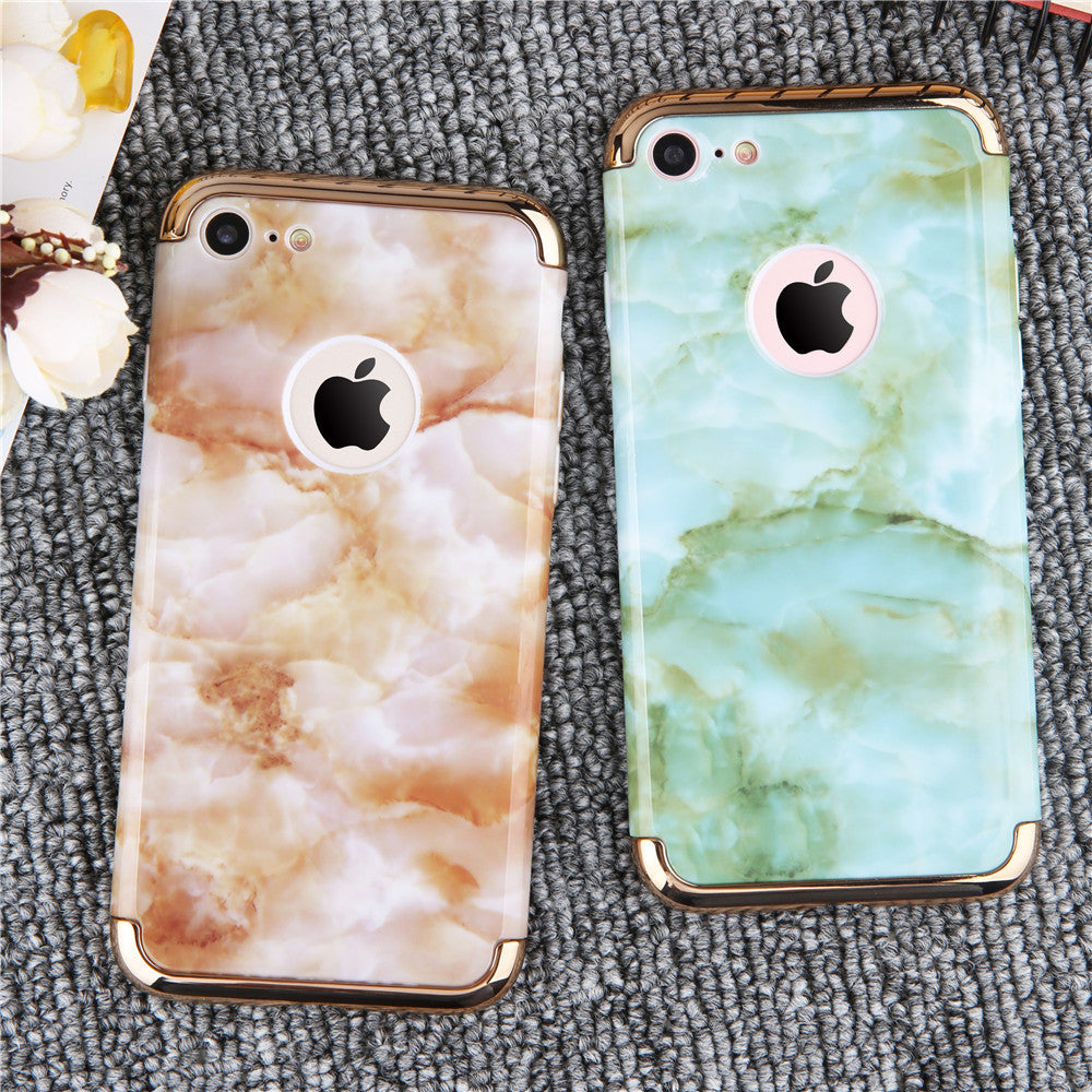 3 in 1 Marble Phone Cases For iPhone 7 and 7 plus